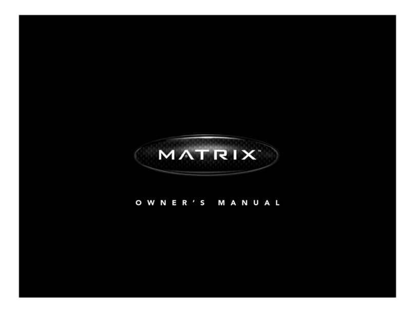 Matrix Elliptical Total Body MX-E5 User manual