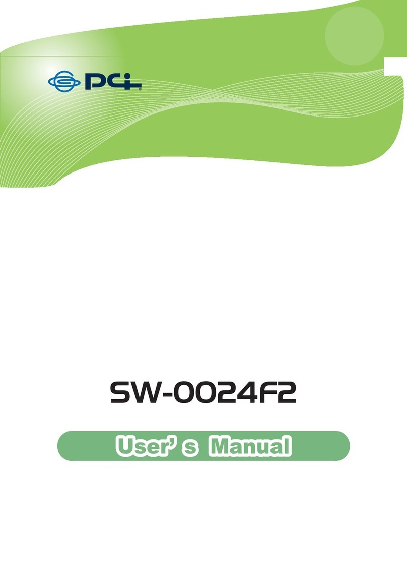 PCI SW-0024f2 user manual