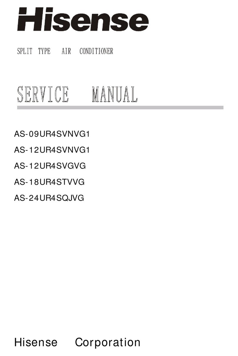 Hisense AS-09UR4SVNVG1 User manual