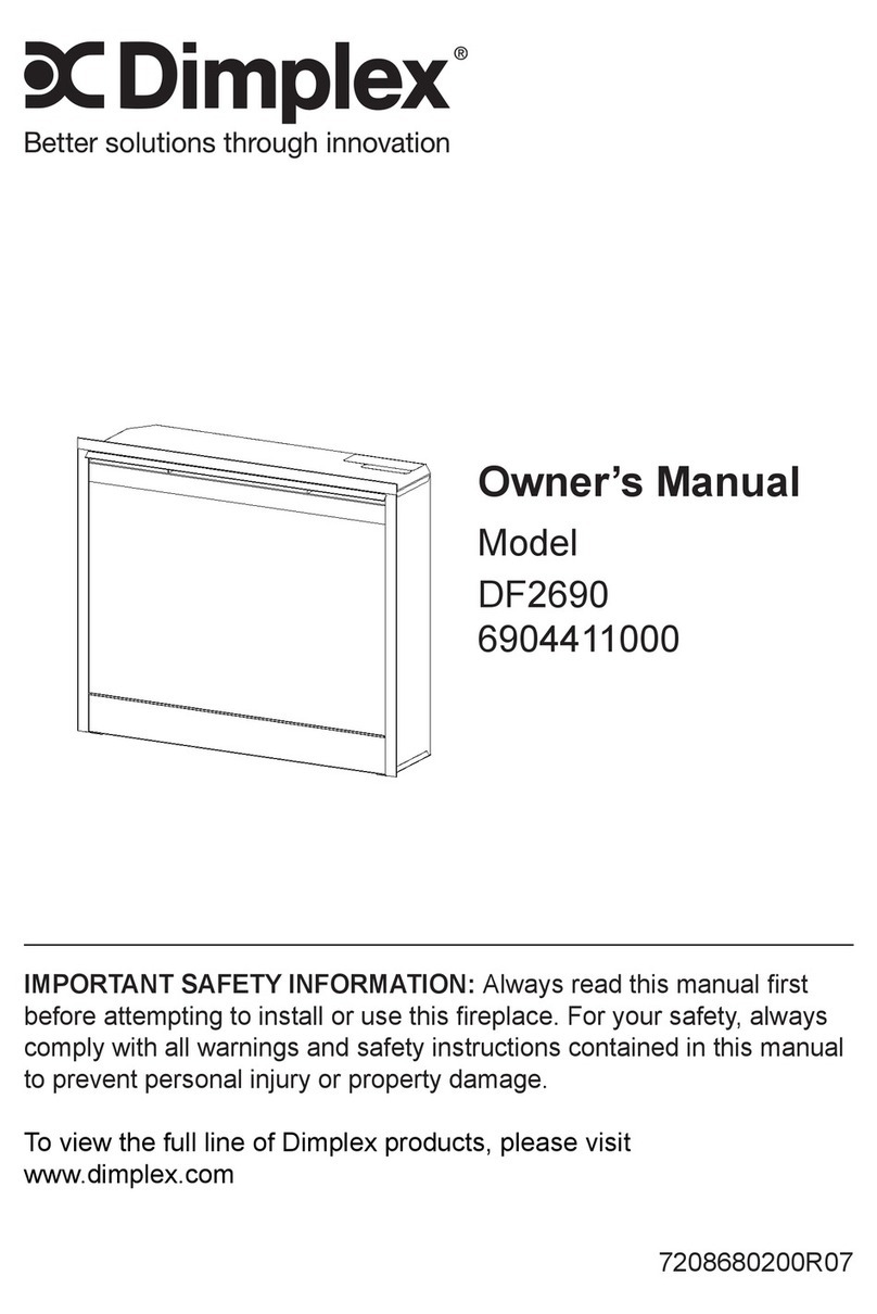 Dimplex DF2690 User manual