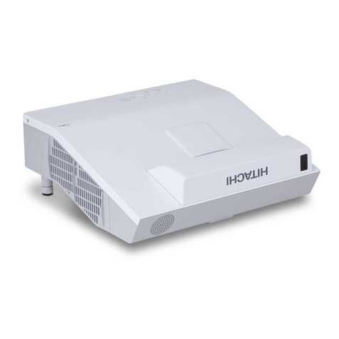 Hitachi CP-AX2503 User manual