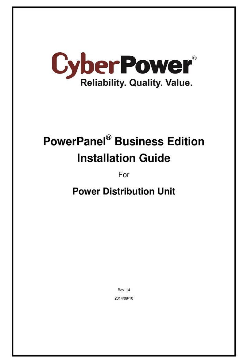 CyberPower PowerPanel Business Edition User manual