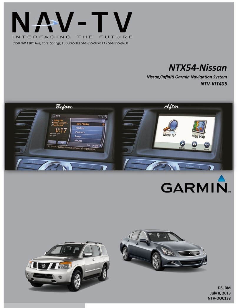 Garmin NTX54-Nissan user manual