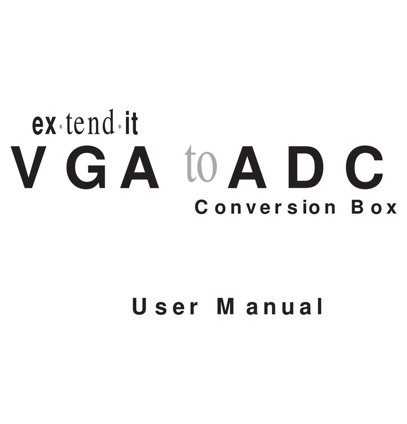 Gefen ex tend it User manual