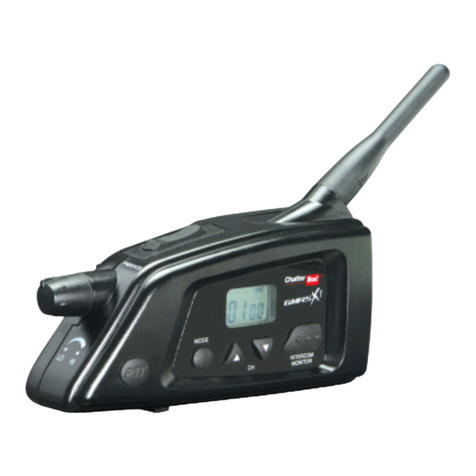 Chatter Box GMRS X1 owner's manual