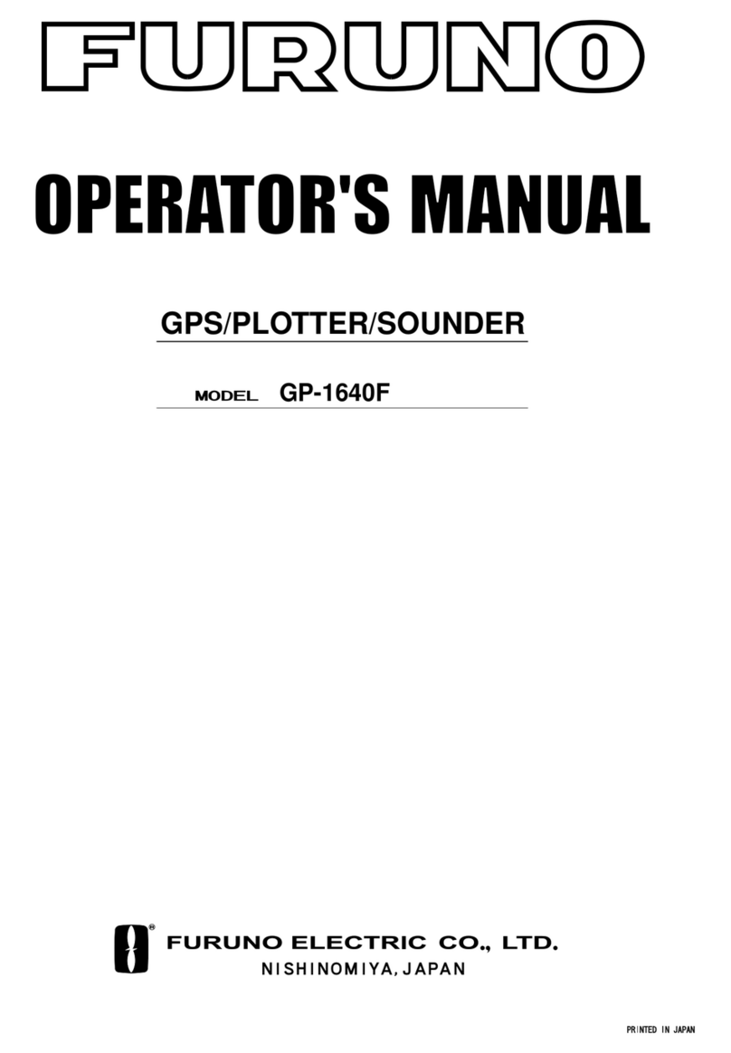 Furuno GP-1640F Operator's manual