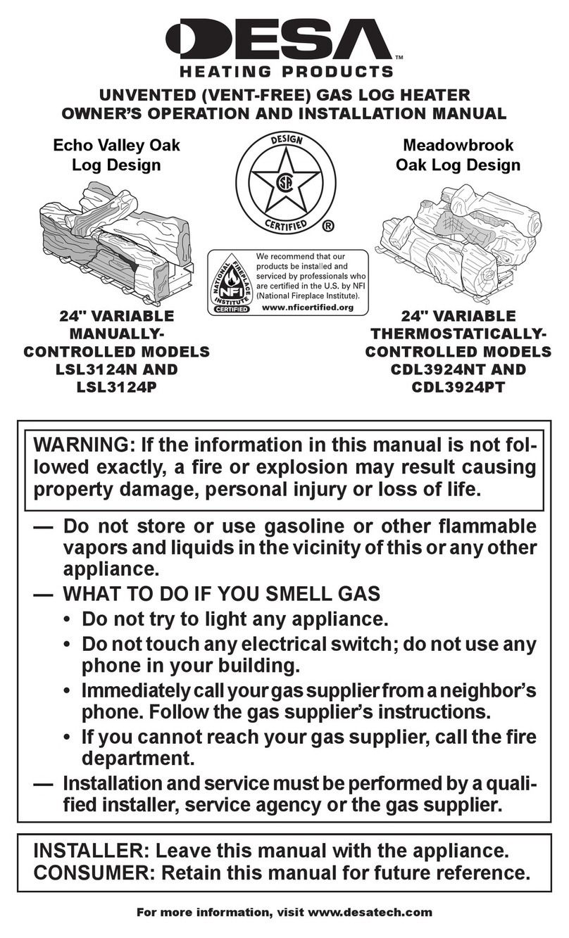 Desa LSL3124P owner's manual
