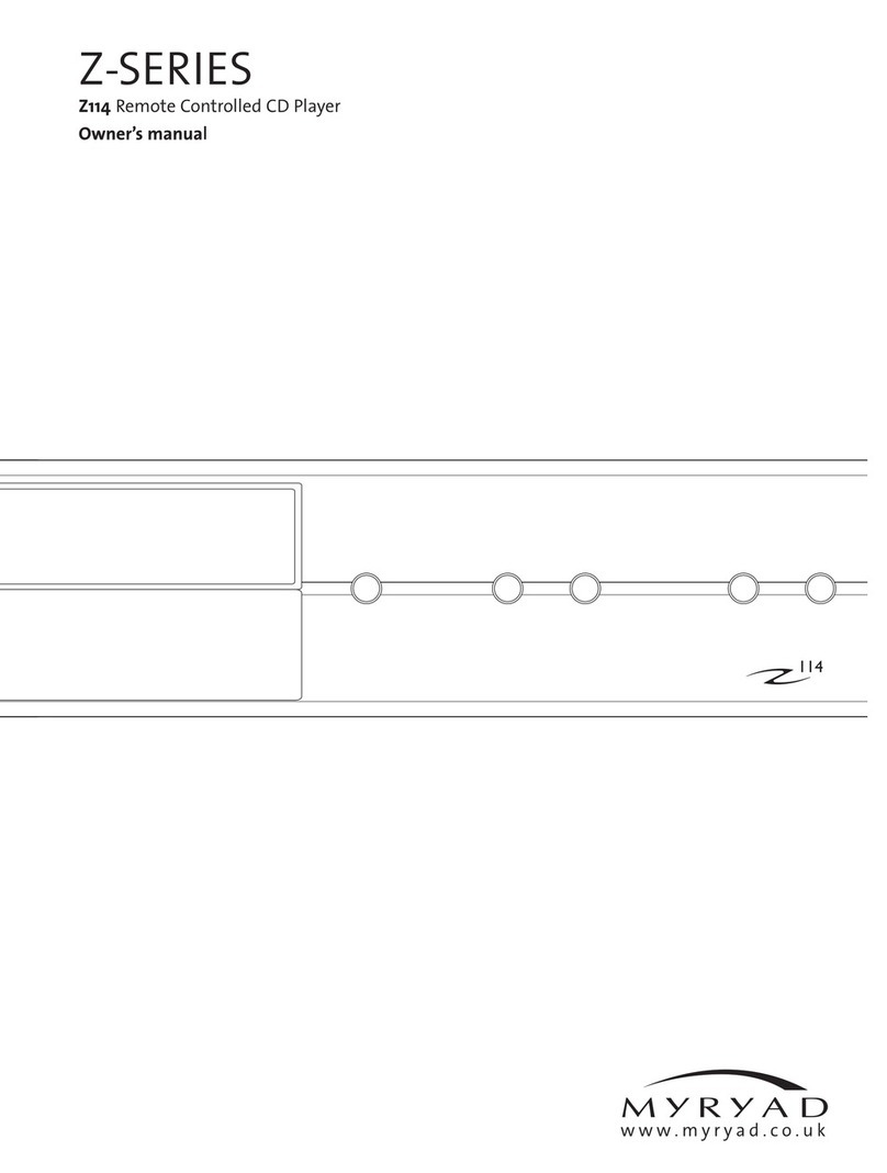 Myryad Z114 owner's manual