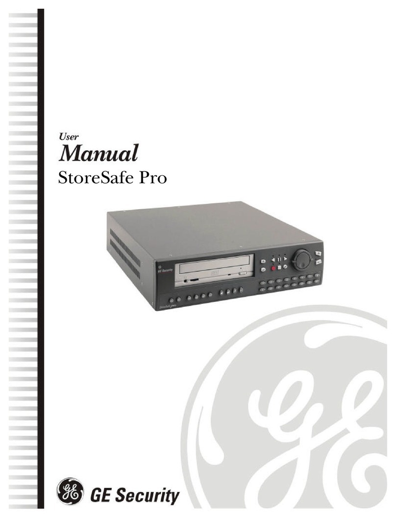 GE StoreSafe Pro user manual