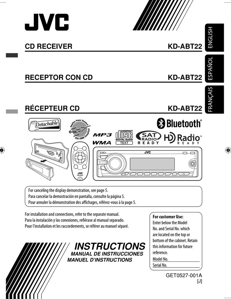 JVC KD-ABT22 User manual