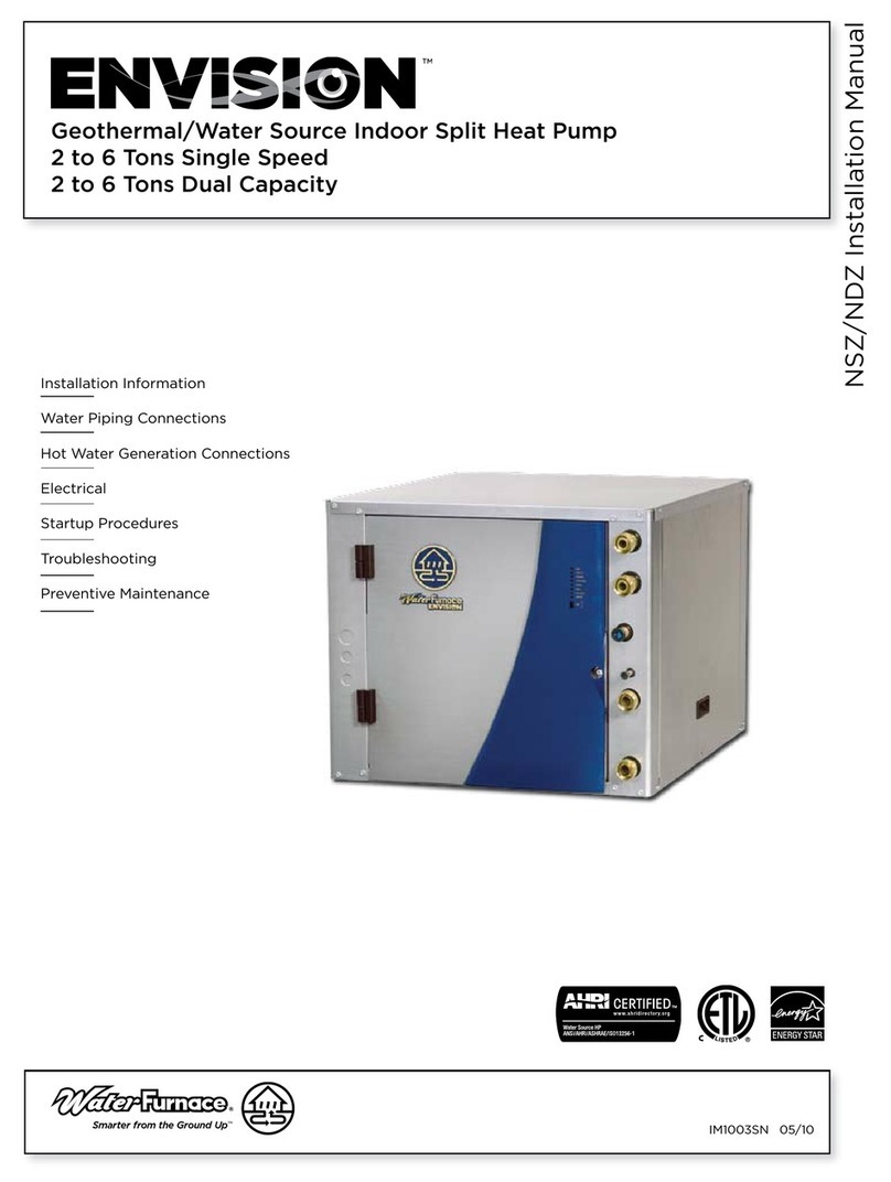 Water Furnace NSZ installation manual Water Furnace NSZ installation manual