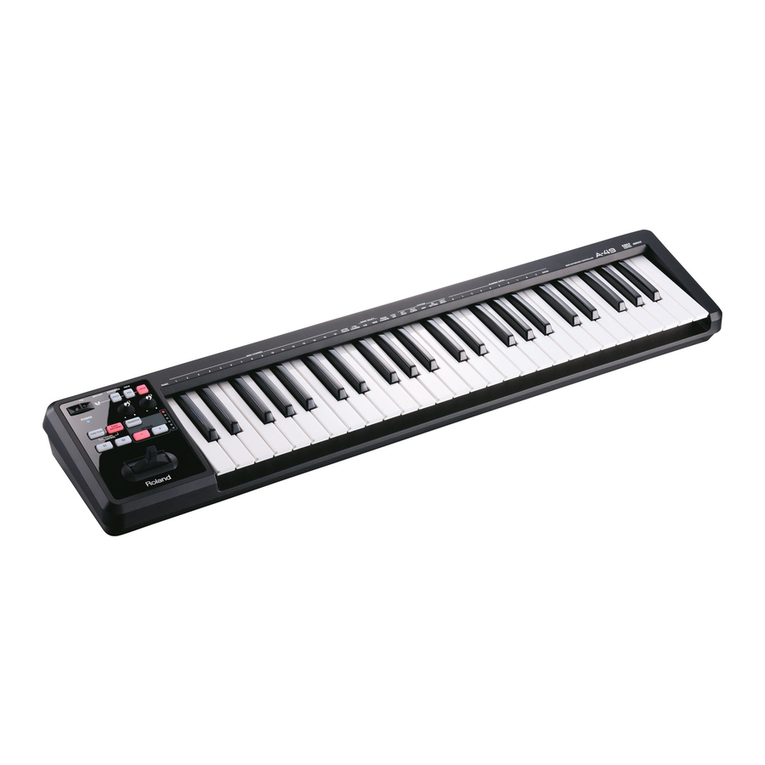 Roland A-49 User manual
