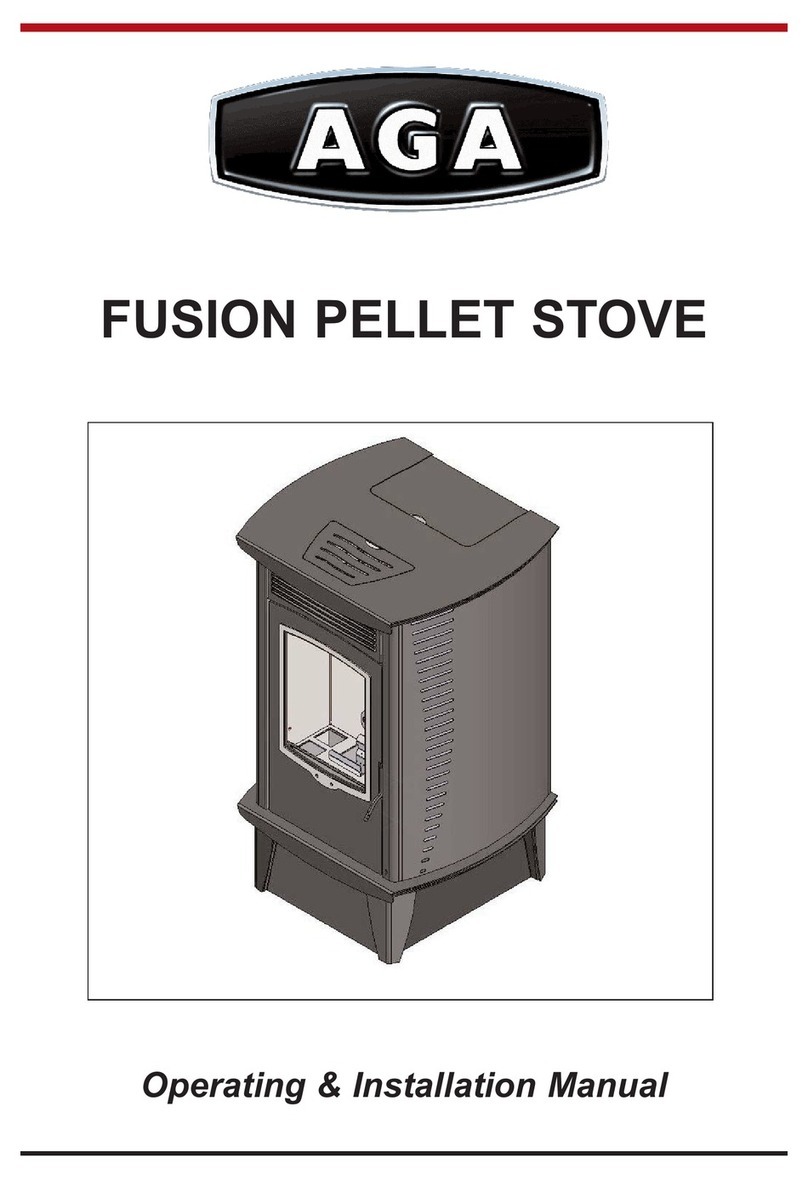 AGA FUSION PELLET STOVE Operating & installation manual AGA FUSION PELLET STOVE Operating & installation manual