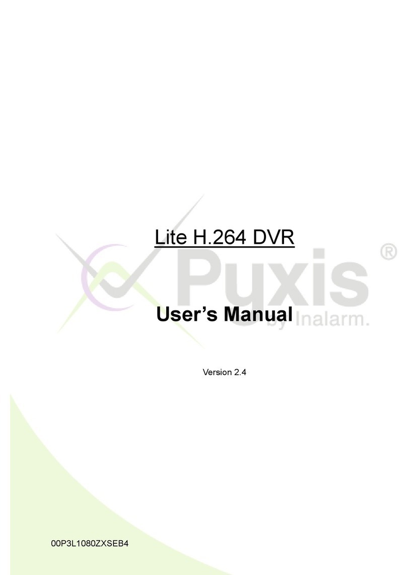 Pyxis Lite H.264 user manual
