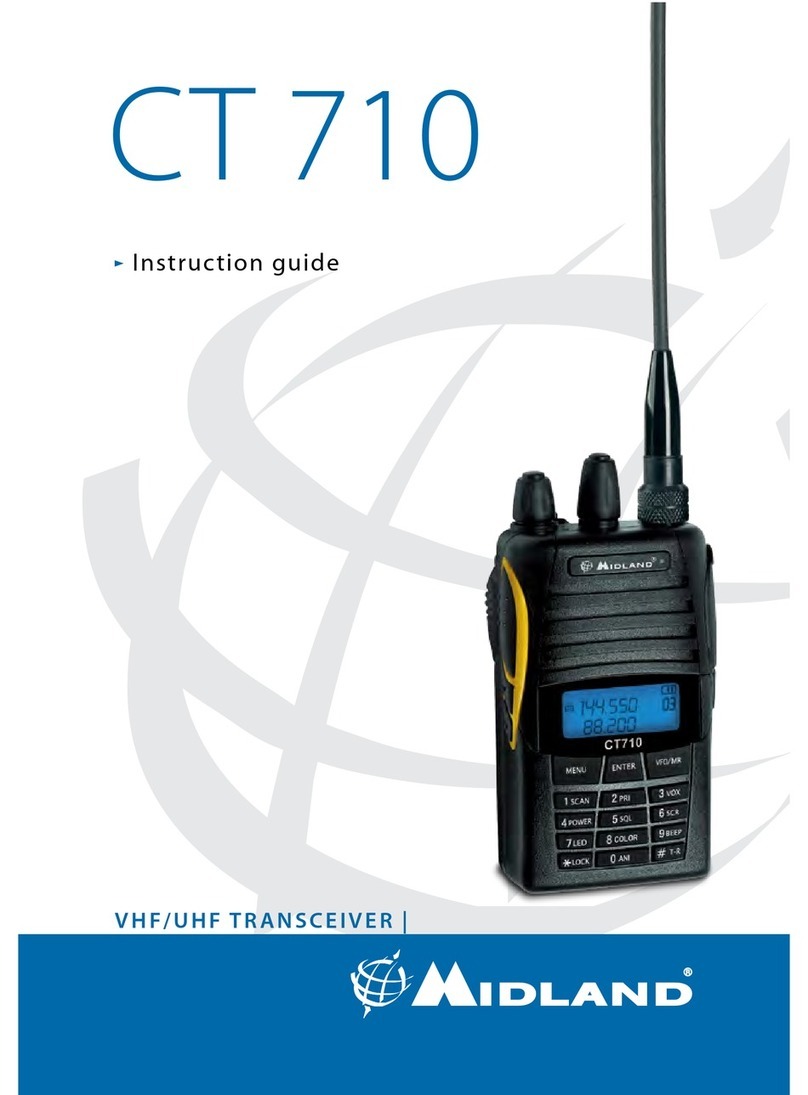 Midland CT 710 Manual
