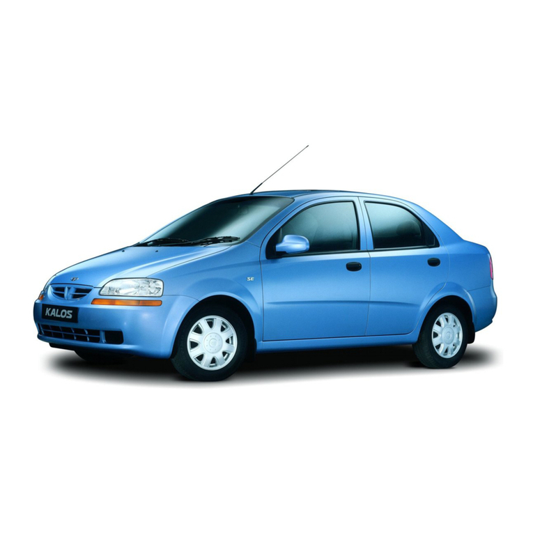 Daewoo Kalos User manual