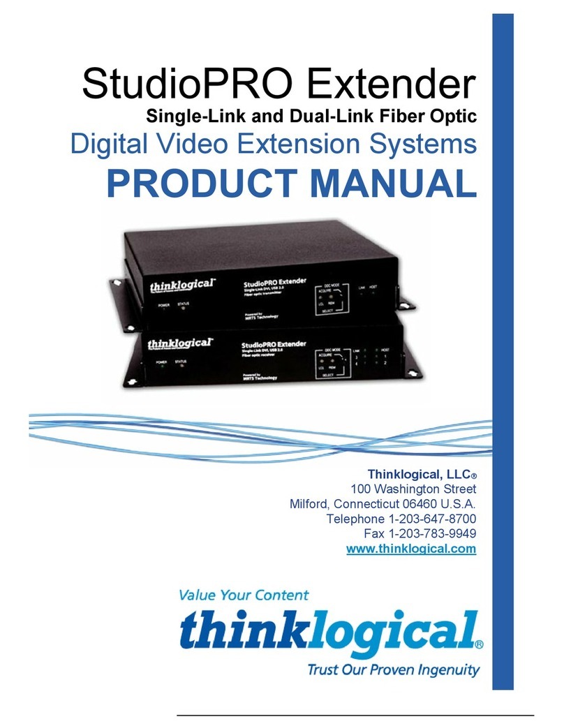 Thinklogical StudioPRO product manual