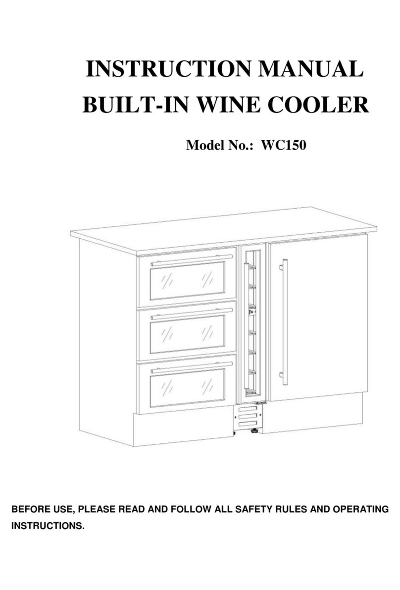 Whynter Elite WC150 instruction manual