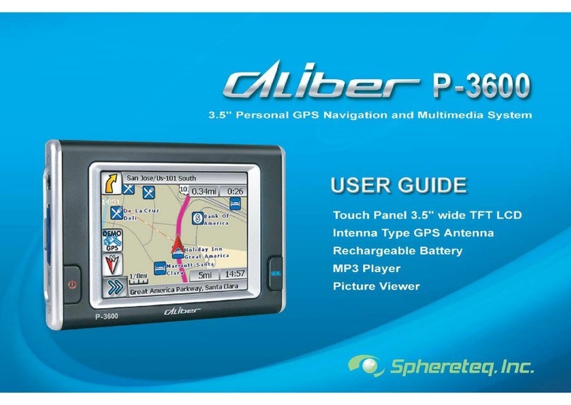 Caliber P-3600 User manual