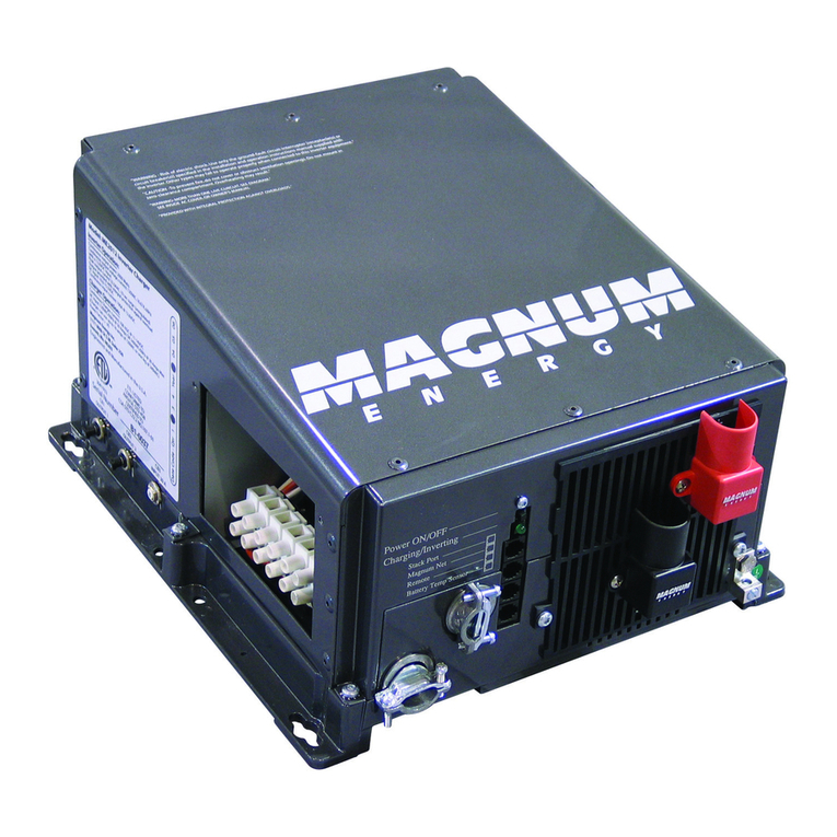 Magnum Energy ME Series Operator's manual