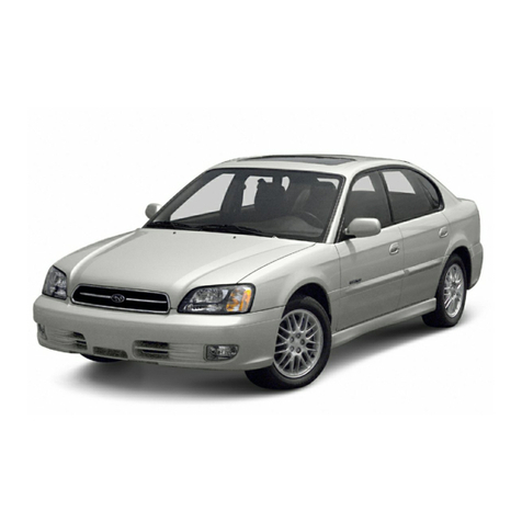 Subaru 2003 LEGACY BODY SECTION Service manual