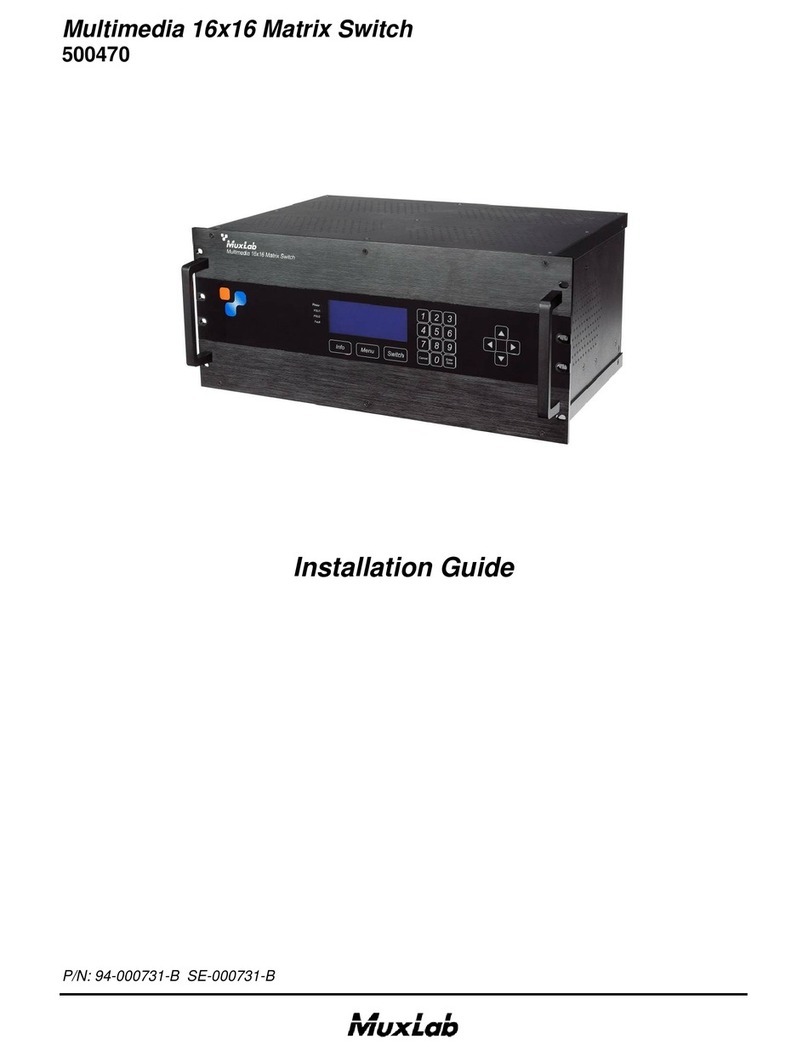 MuxLab 500470 installation guide