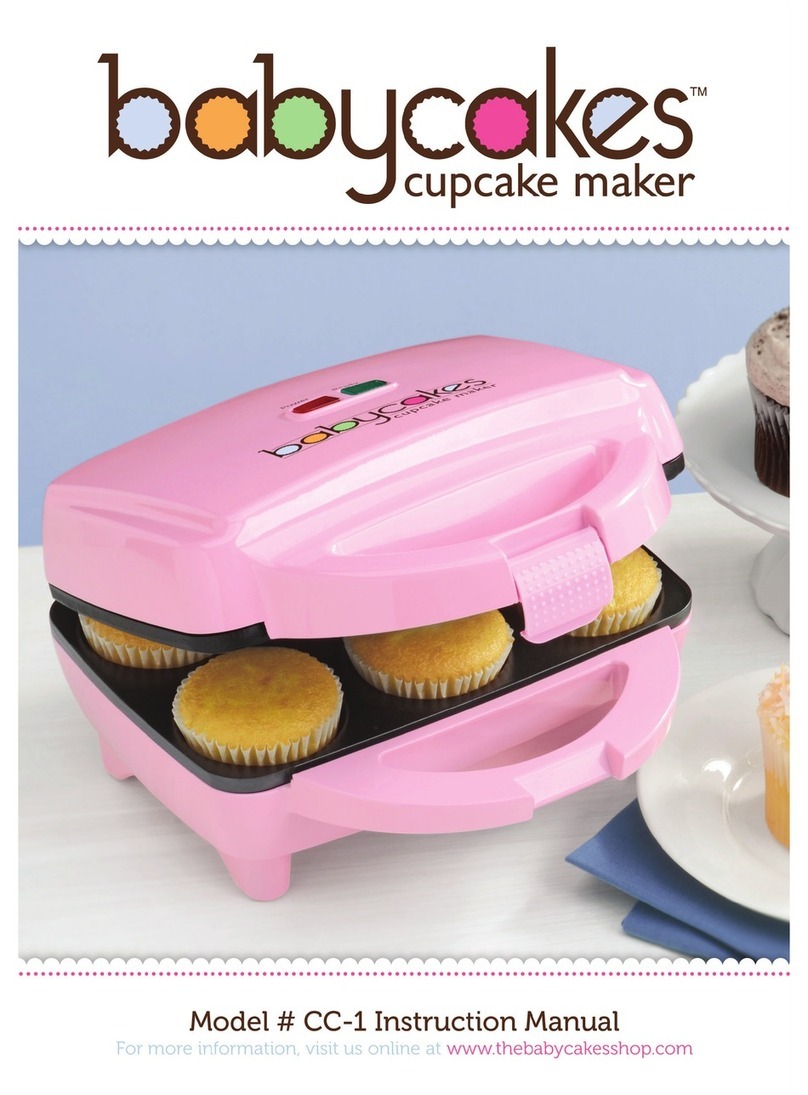 Babycakes CC-1 instruction manual Babycakes CC-1 instruction manual