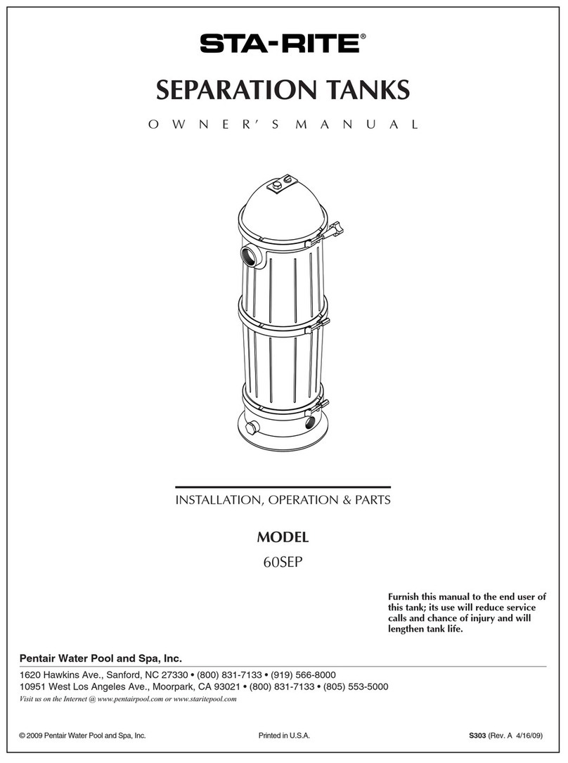 STA-RITE 60SEP owner's manual