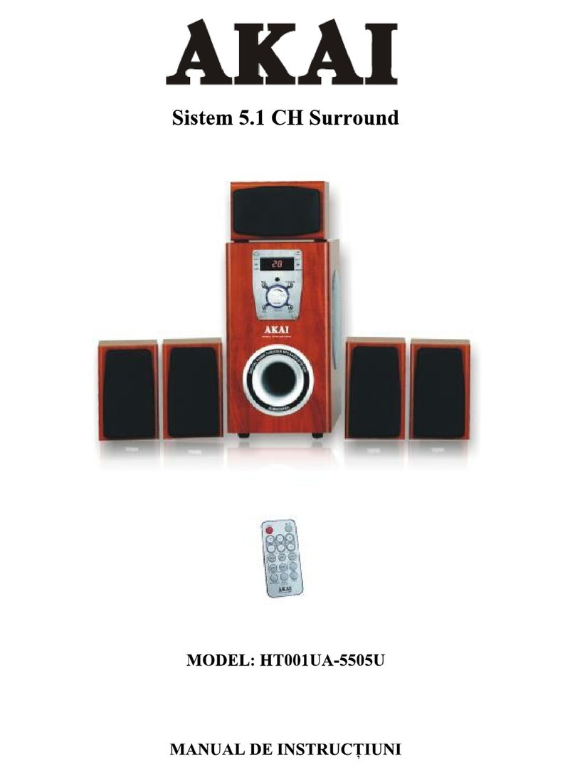 Akai HT001UA-5505U instruction manual