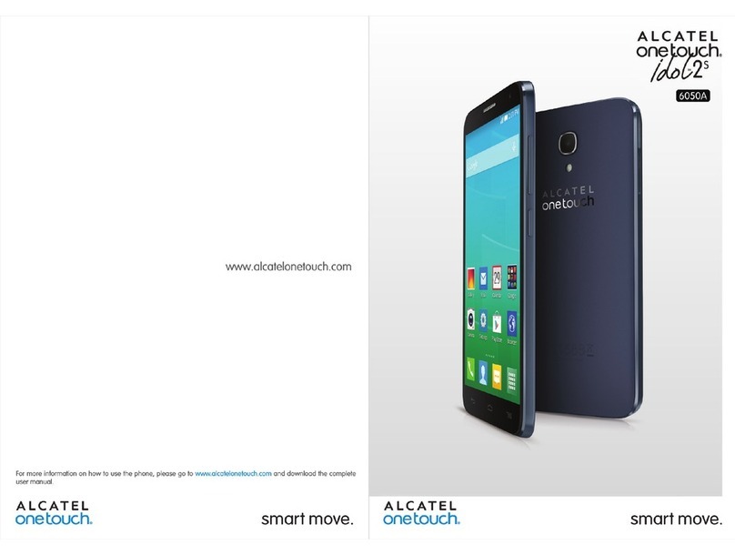 Alcatel ONETOUCH 6050A User manual