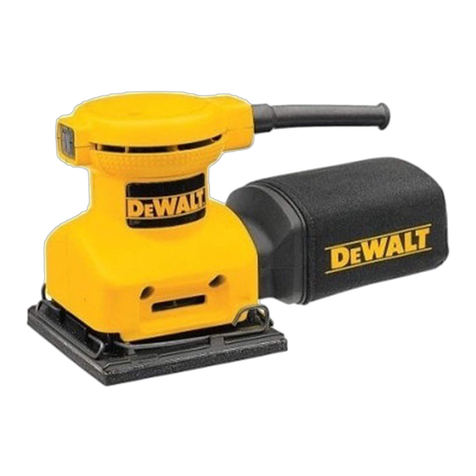 DeWalt DW411 User manual
