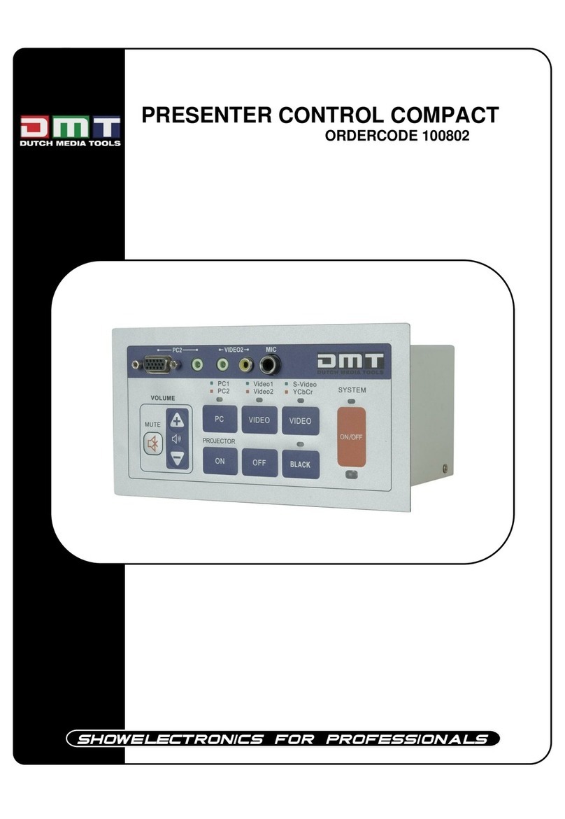 DMT Presenter Control Compact Product guide