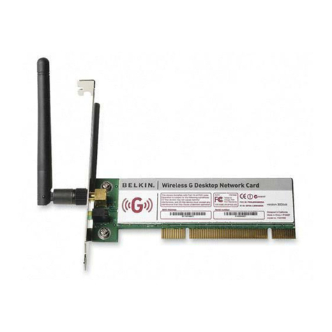 Belkin Wireless G Router User manual