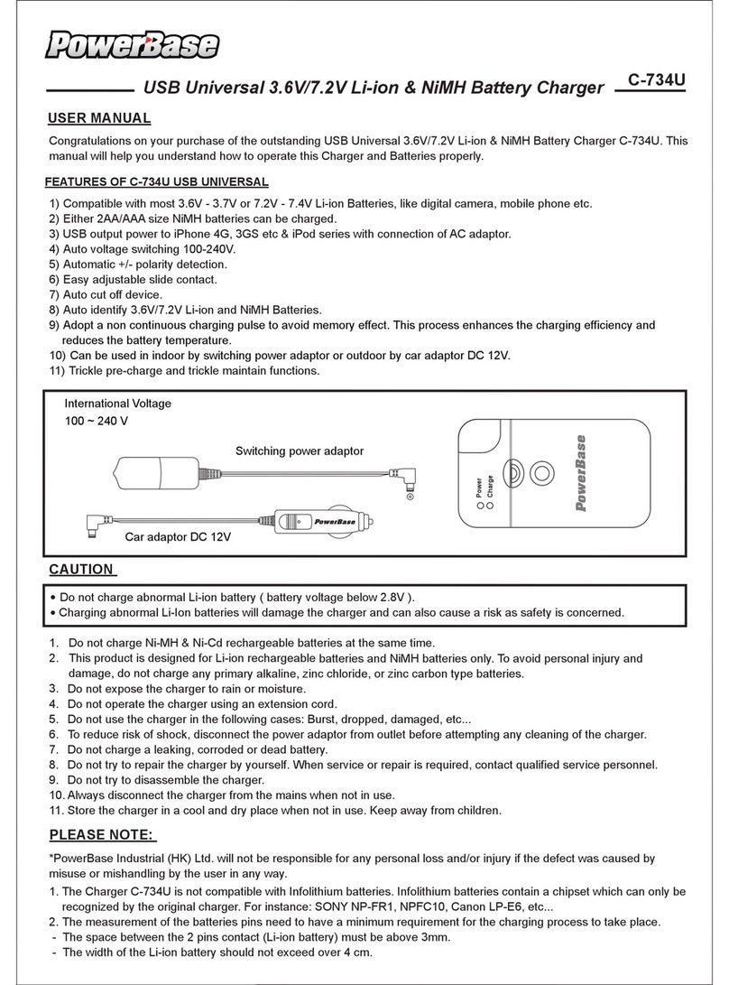 PowerBase C-734U user manual