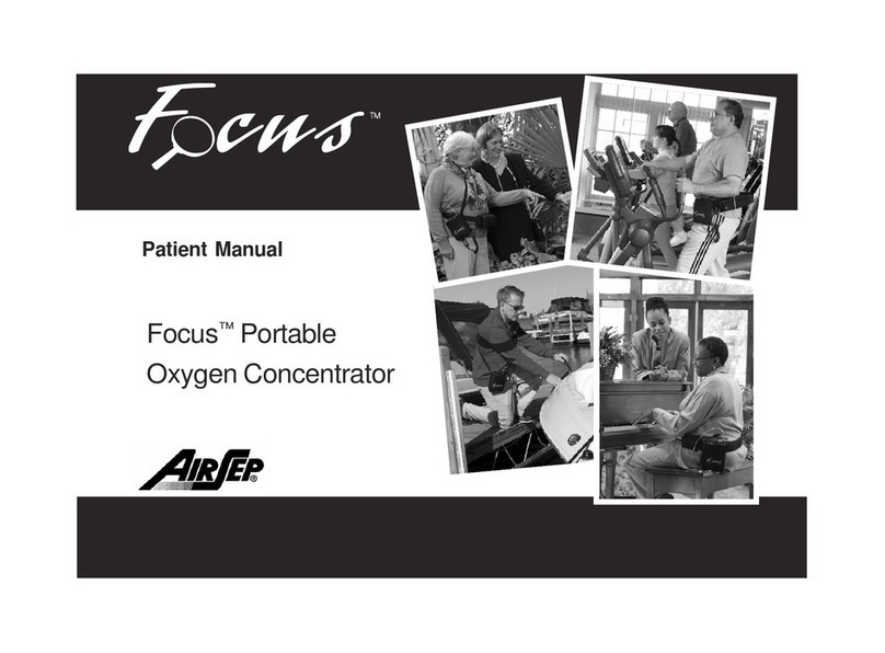 AirSep Focus Portable Patient manual