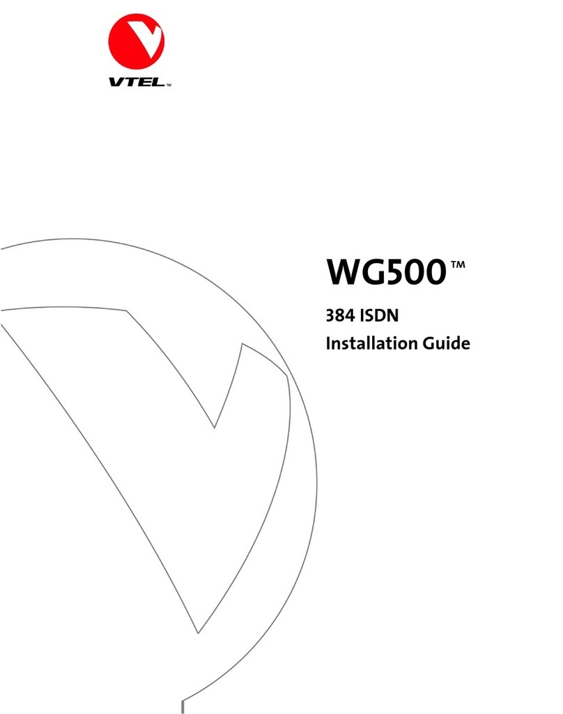 VTEL WG500 installation guide