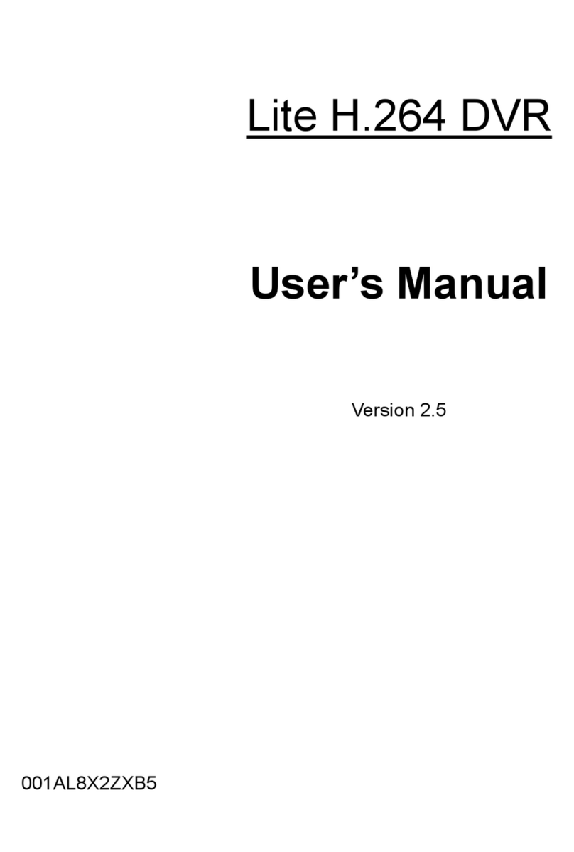DynaColor Lite H.264 DVR User manual