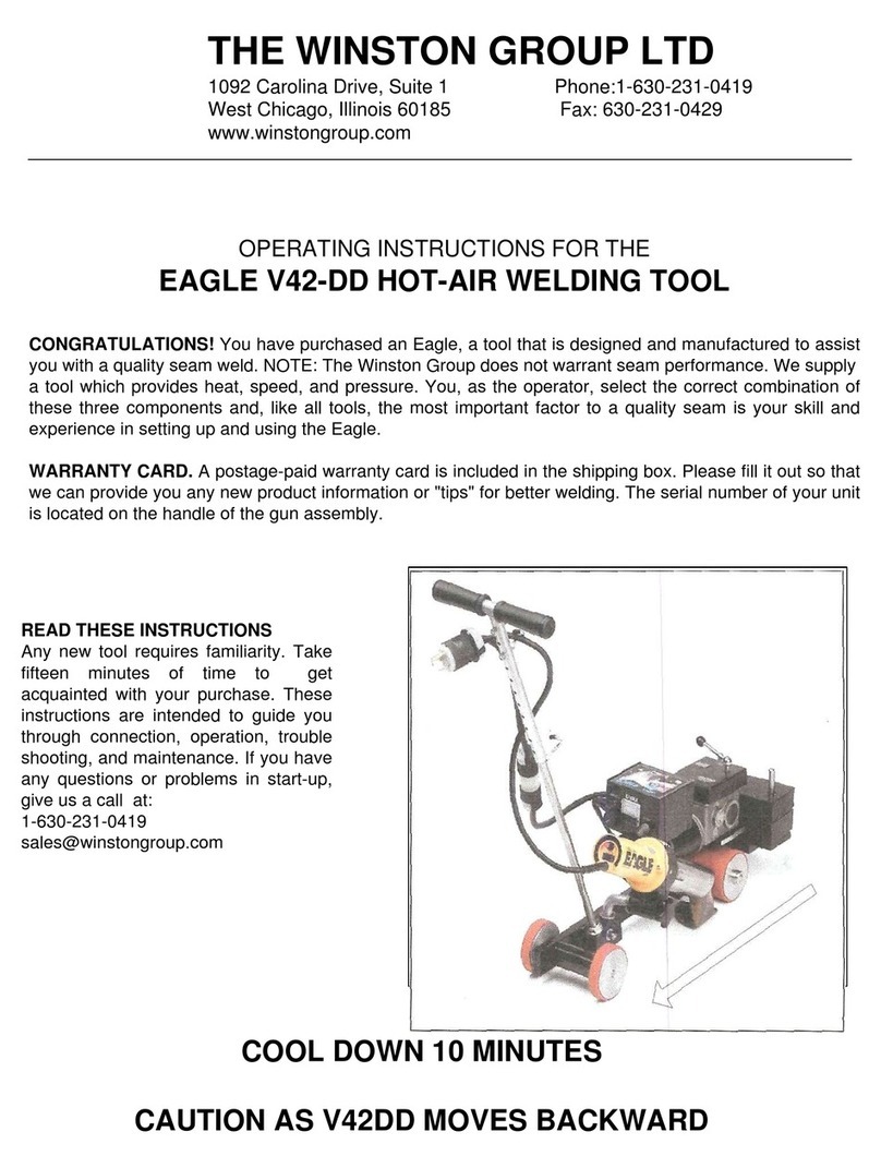 Winston EAGLE V42-DD operating instructions