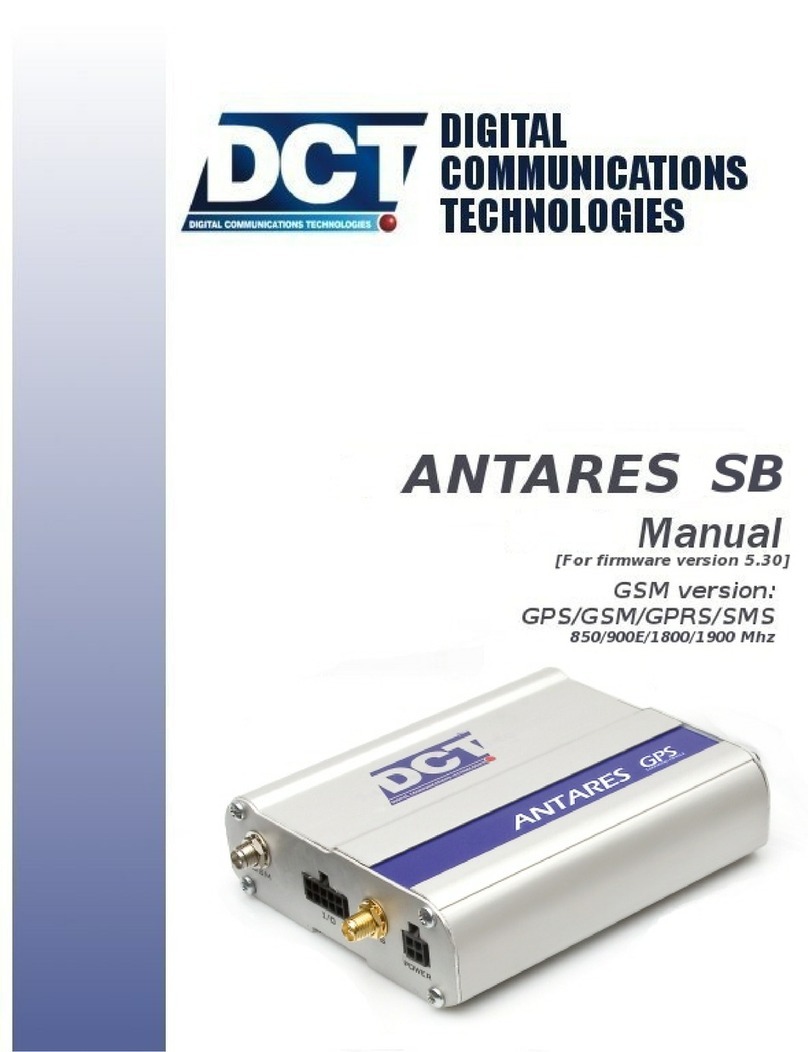DCT Antares SB manual