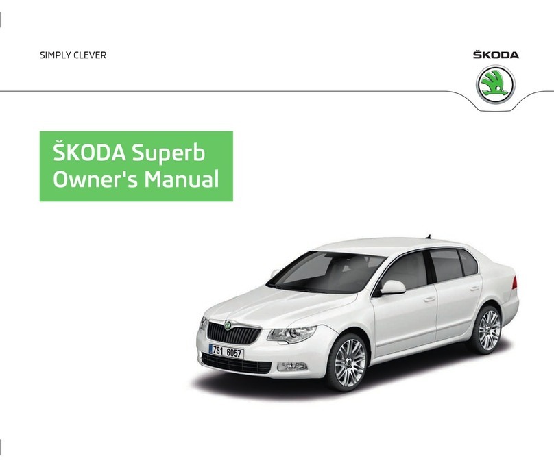 Skoda 2012 Superb User manual