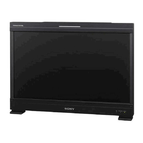 Sony BVM-F250 User manual