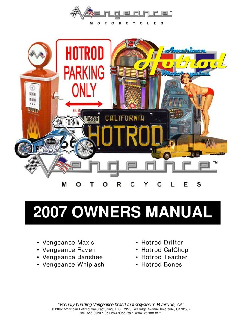 VENGEANCE 2007 Vengeance Maxis User manual