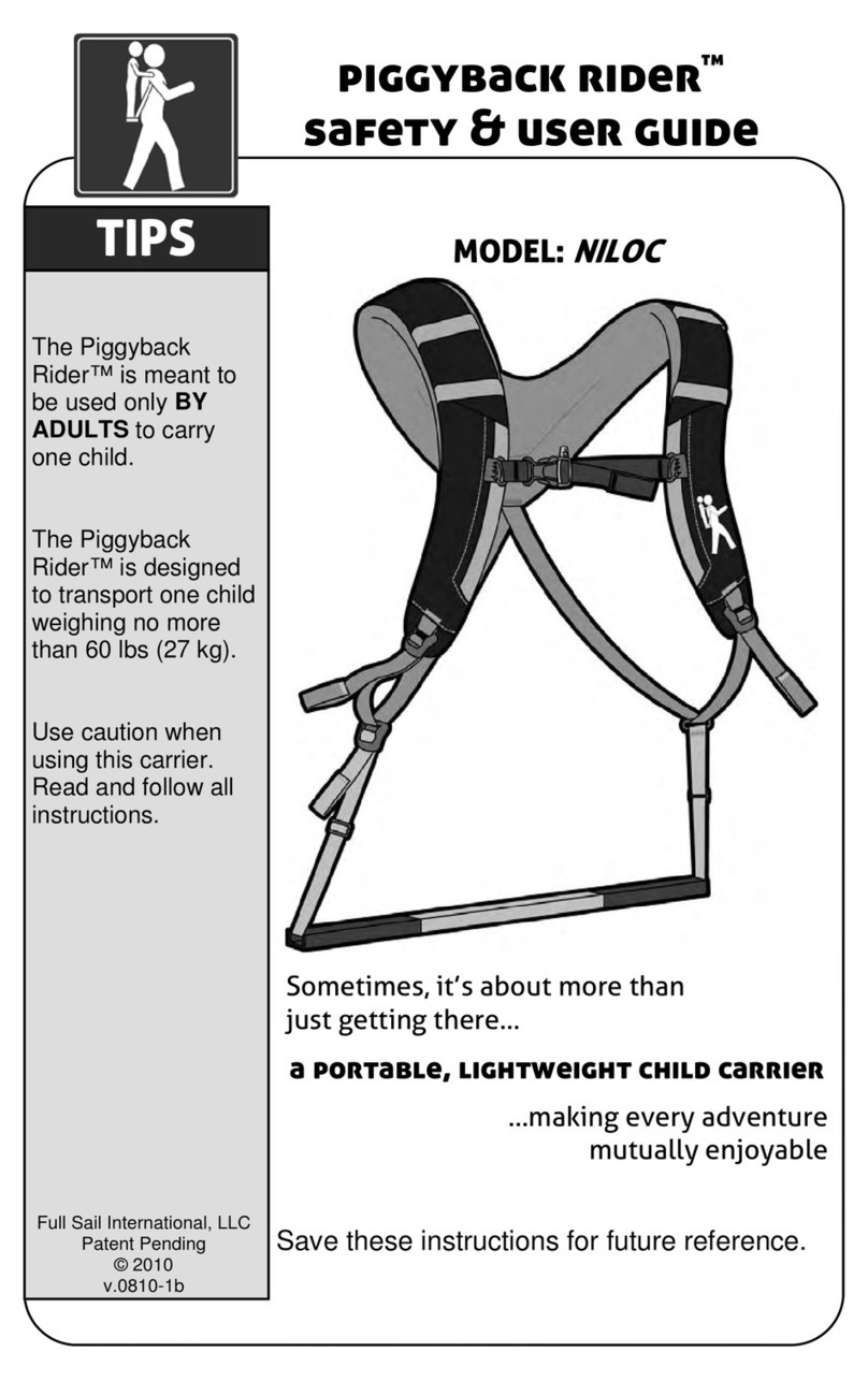Full Sail International Piggyback rider NILOC Safety & user guide