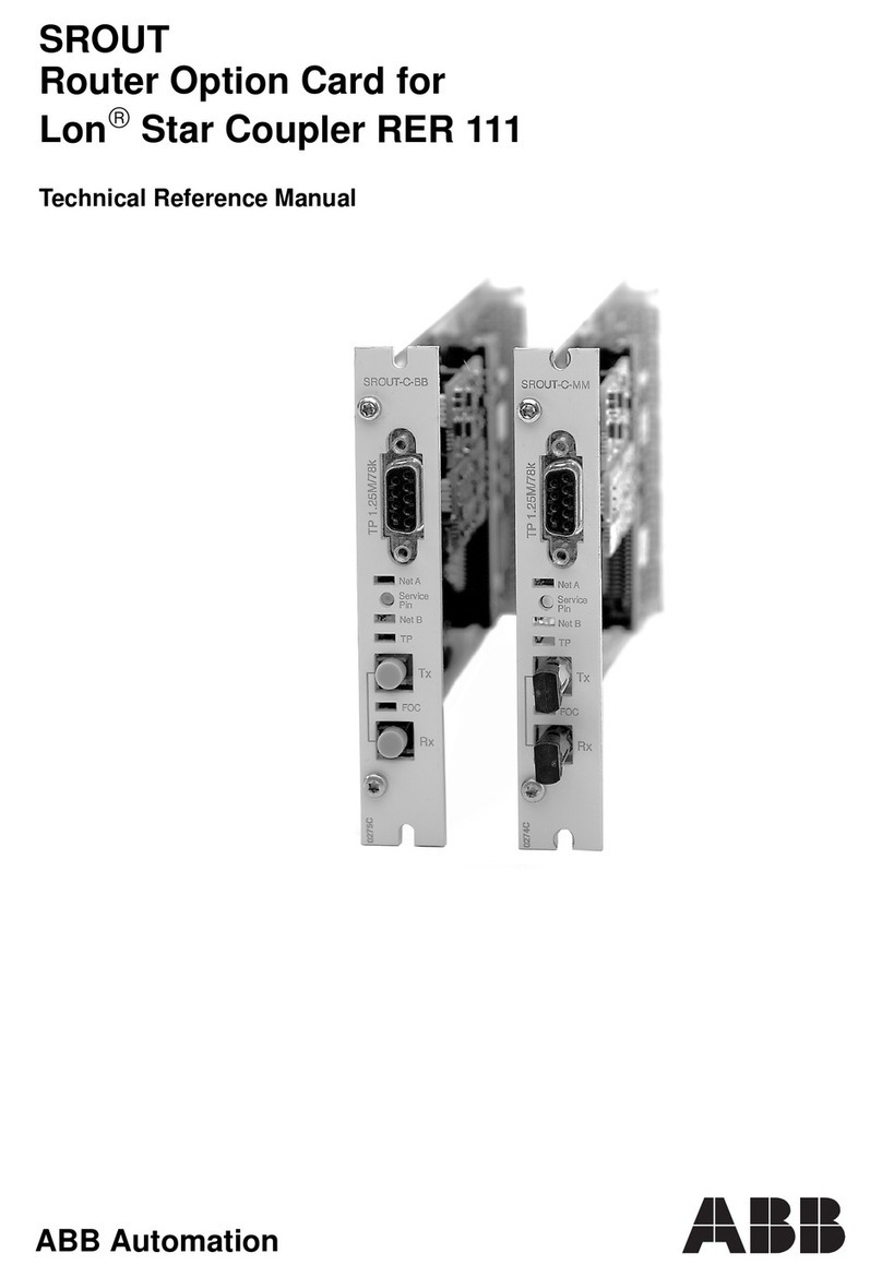 ABB SROUT Technical reference manual