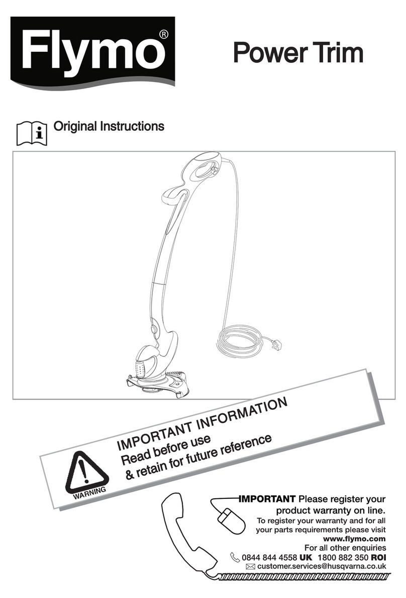 Flymo Power Trim User manual