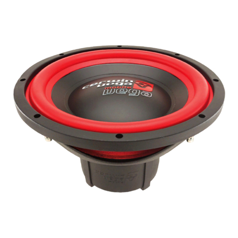 Cerwin-Vega VEGA 102 owner's manual