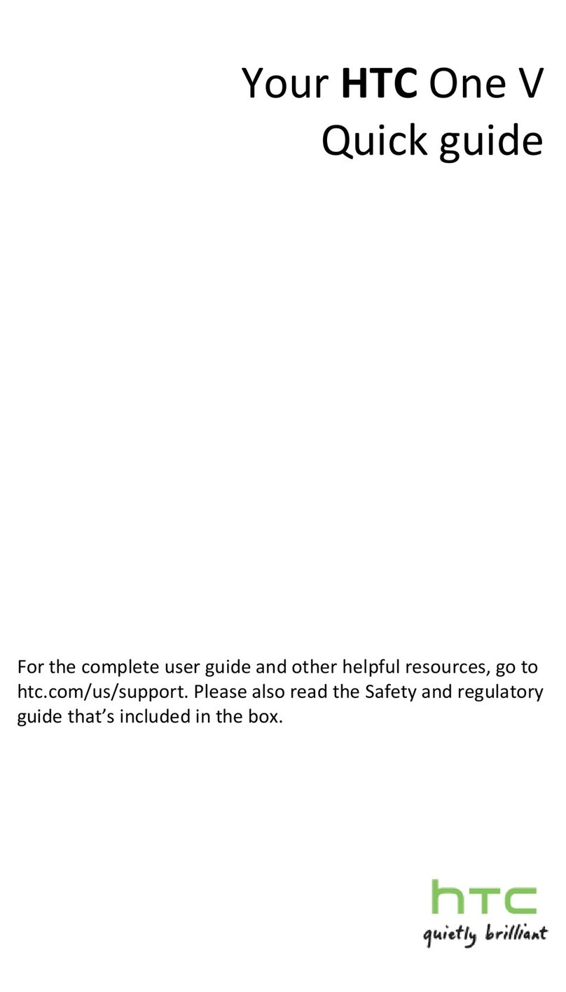 HTC ONE V User manual HTC ONE V User manual