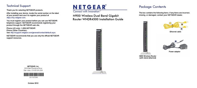 NETGEAR N900 User manual NETGEAR N900 User manual