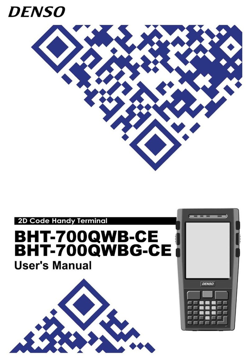 Denso BHT-700QWB-CE user manual