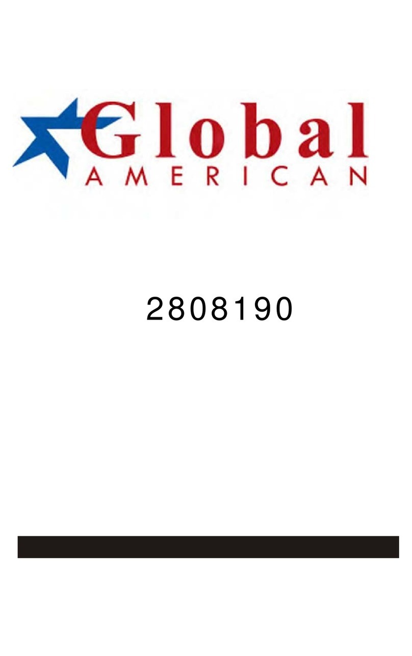 Global American Inc. 2808190 instructions